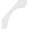Ekena Millwork 4-in. W x 30-in. D x 34-in. H Legacy Architectural Grade PVC Knee Brace BRCP04X30X34LEC - alternate 4